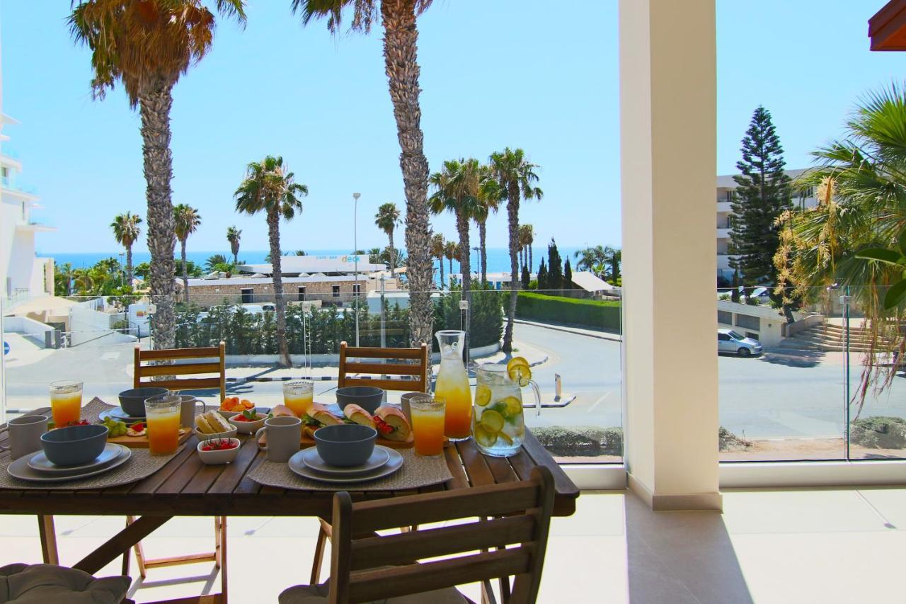 パ フォスPhaedrus Living: Seaview Luxury Flat Limnaria 151アパートメント エクステリア 写真